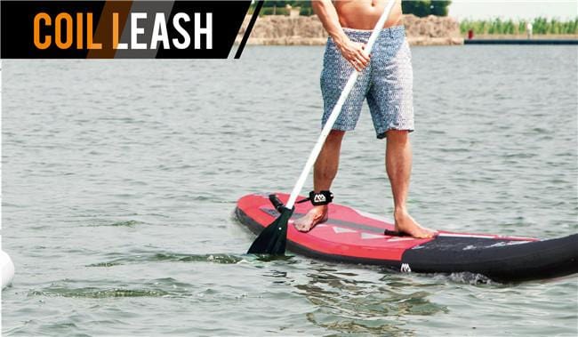 Aqua Marina SUP Coil Leash - Air Kayaks Direct