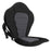 Adjustable Kayak Padded Seat w/ Bag - Grey Black - Air Kayaks Direct