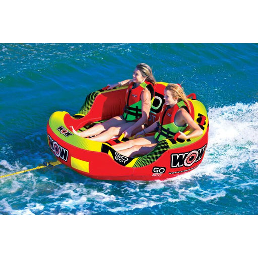 WOW Go Bot 2P Inflatable Towable Tube - WOW - Air Kayaks Direct