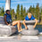 Aquaglide Ohana Inflatable Floating Lounge Platform