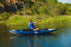 Aquaglide Blackfoot 125 HB Angler XL 1-2 Person Inflatable Kayak - Air Kayaks Direct