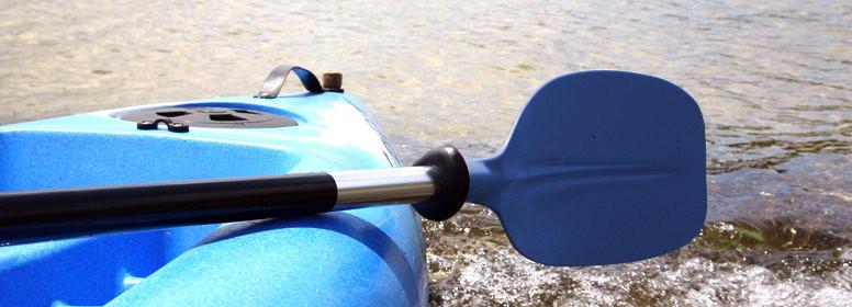 Professional Asymmetric 2-Piece Kayak Paddle - Split Shaft 2.17m - Air Kayaks Direct