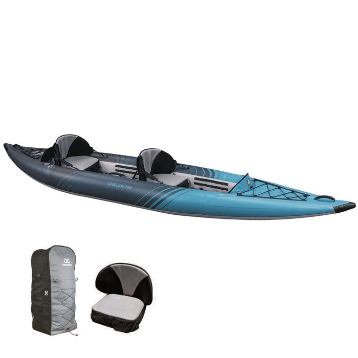 Aquaglide Chelan 140 DS 2 Person Inflatable Performance Touring Kayak