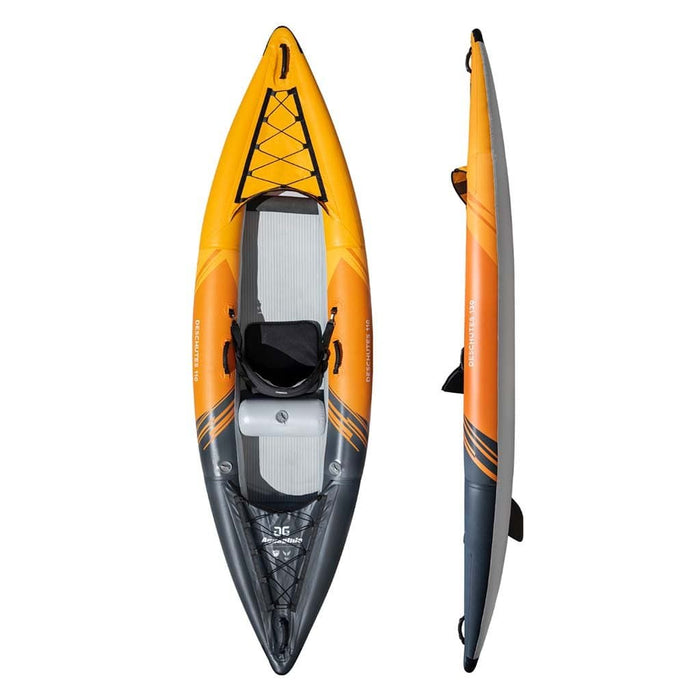 Aquaglide Deschutes 110 1 Person Inflatable Touring Kayak Package