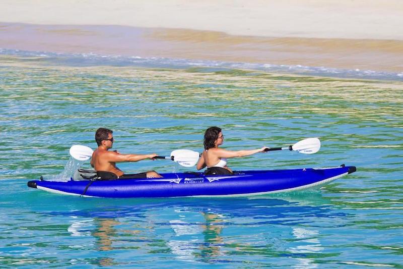 Aquaglide Klickitat HB 2 - 2 Person Whitewater Inflatable Kayak - Air Kayaks Direct