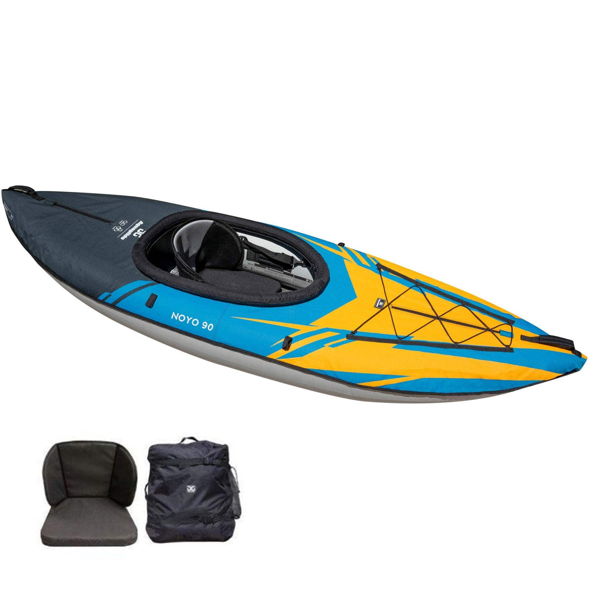 Aquaglide Noyo 90 1 Person Inflatable Kayak — Air Kayaks Direct