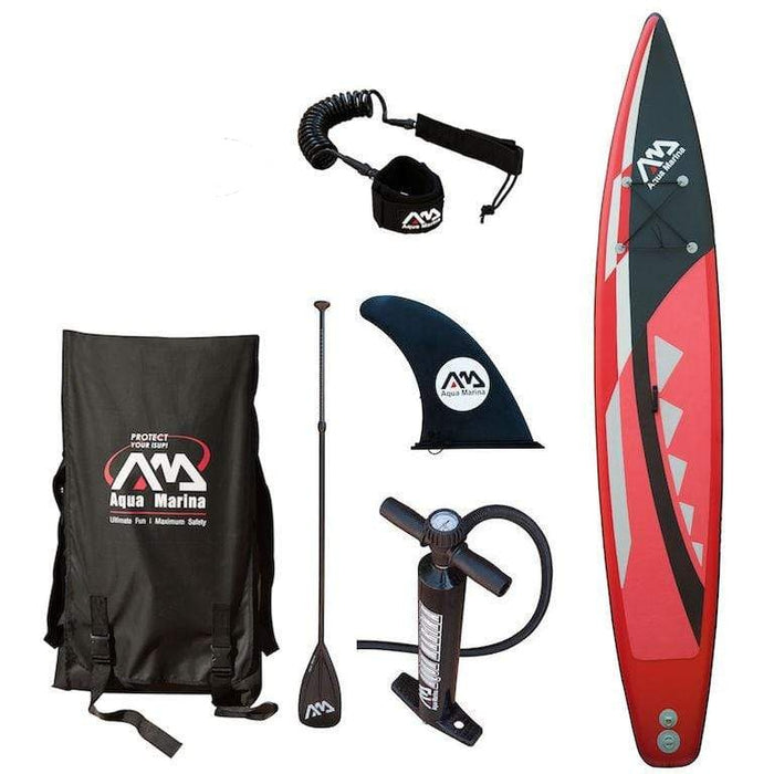 Aqua Marina Race 14ft Inflatable SUP Deluxe Package - 4.3m - Air Kayaks Direct
