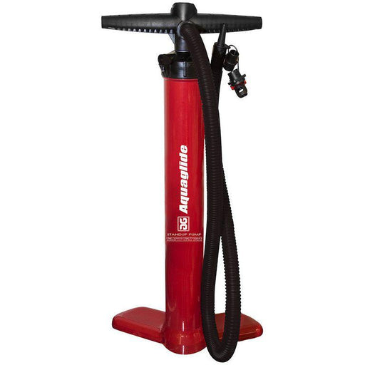 Aquaglide SUP Double Action Hand Pump w/ Gauge - 29PSI - Aquaglide - Air Kayaks Direct