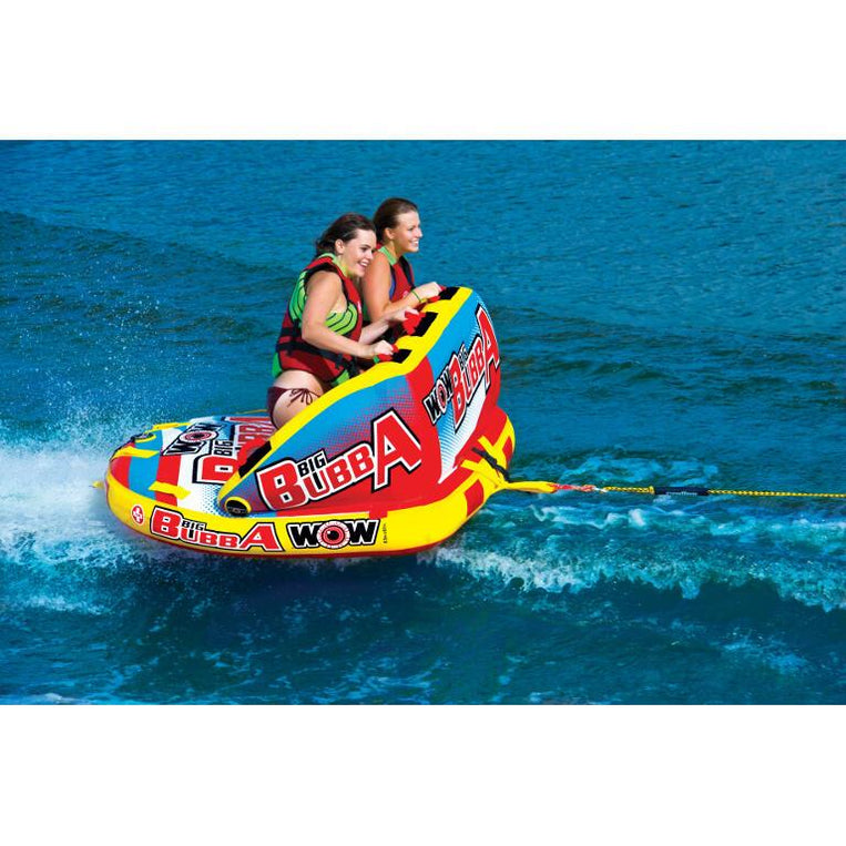 WOW Big Bubba Inflatable Towable Tube - 2P — Air Kayaks Direct