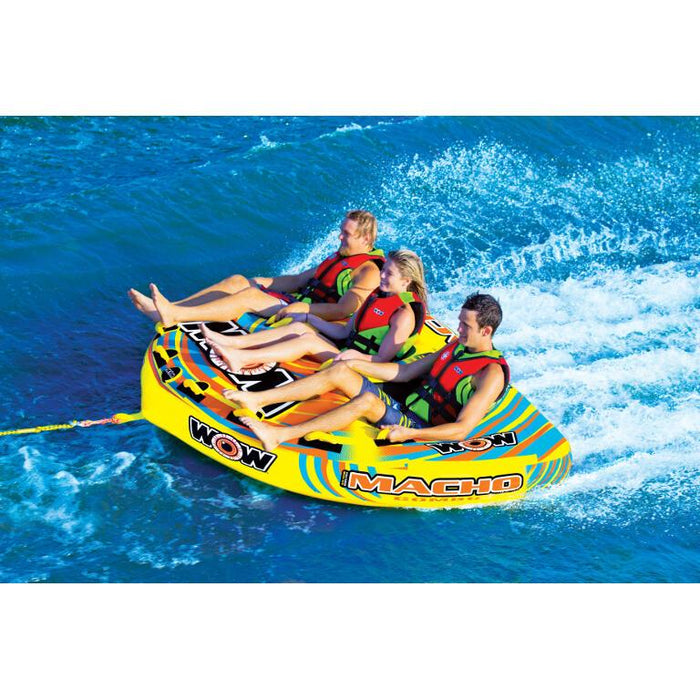 WOW Macho Inflatable Towable Tube - 3P - WOW - Air Kayaks Direct