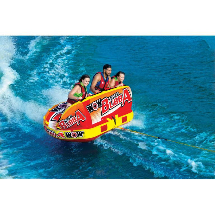 WOW Super Bubba Inflatable Towable Tube - 3P - WOW - Air Kayaks Direct