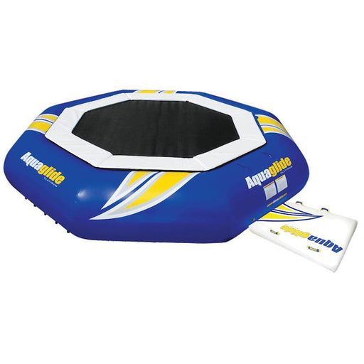 Aquaglide Supertramp Inflatable Trampoline Bouncer - 17ft - Air Kayaks Direct