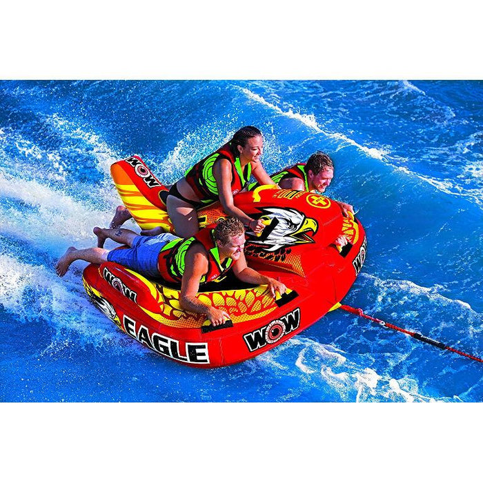 WOW Eagle 1-3P Inflatable Towable Tube - WOW - Air Kayaks Direct