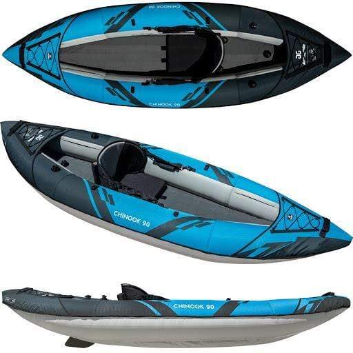 Aquaglide Chinook 90 XP 1 - 1 Person Inflatable Kayak 2021 Model - Air Kayaks Direct